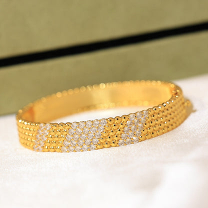 [⭐Glow]  FIVE-ROW DIAMOND BRACELET