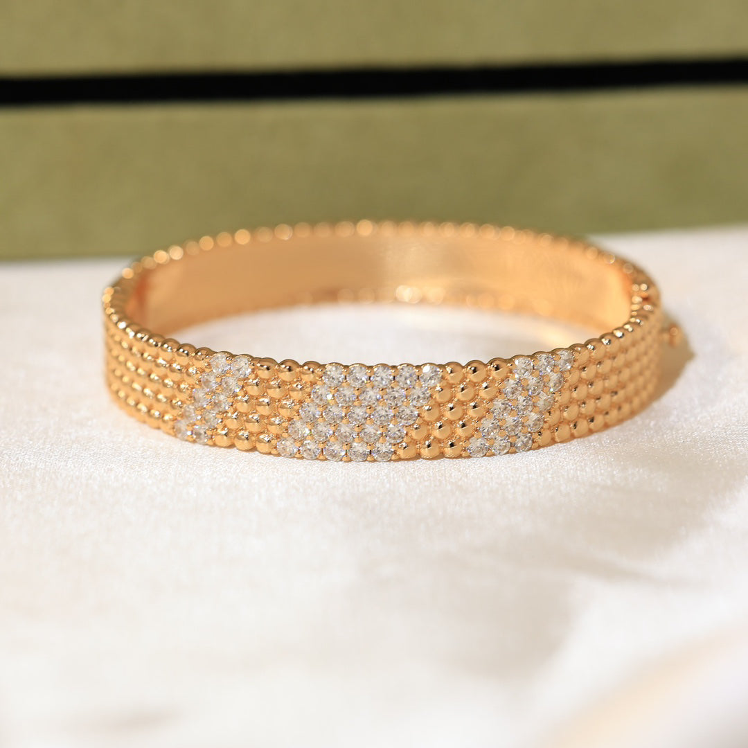 [⭐Glow]  FIVE-ROW DIAMOND BRACELET