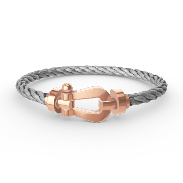 [⭐Glow]FORCE LARGE HORSESHOE NO DIAMOND BRACELET ROSE GOLD