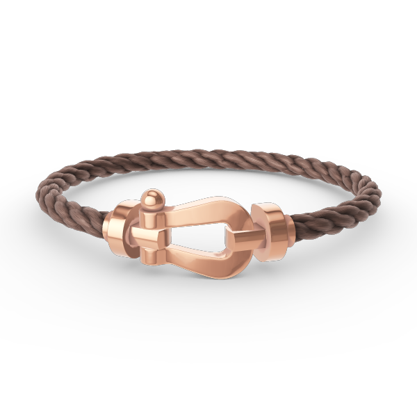 [⭐Glow]FORCE LARGE HORSESHOE NO DIAMOND BRACELET ROSE GOLD