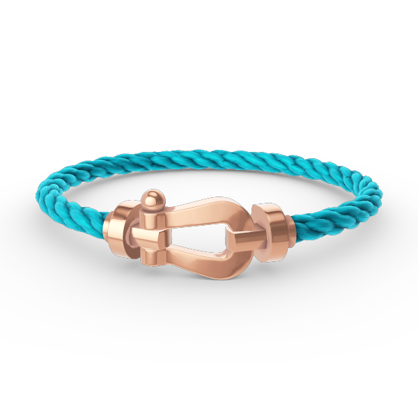 [⭐Glow]FORCE LARGE HORSESHOE NO DIAMOND BRACELET ROSE GOLD