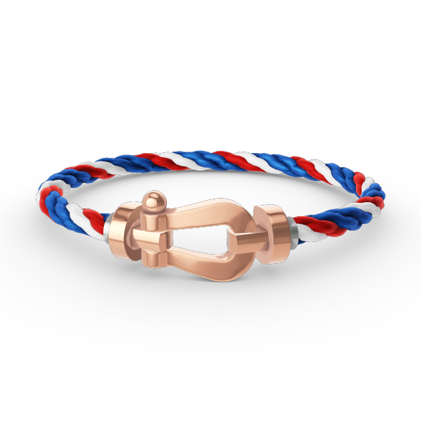 [⭐Glow]FORCE LARGE HORSESHOE NO DIAMOND BRACELET ROSE GOLD