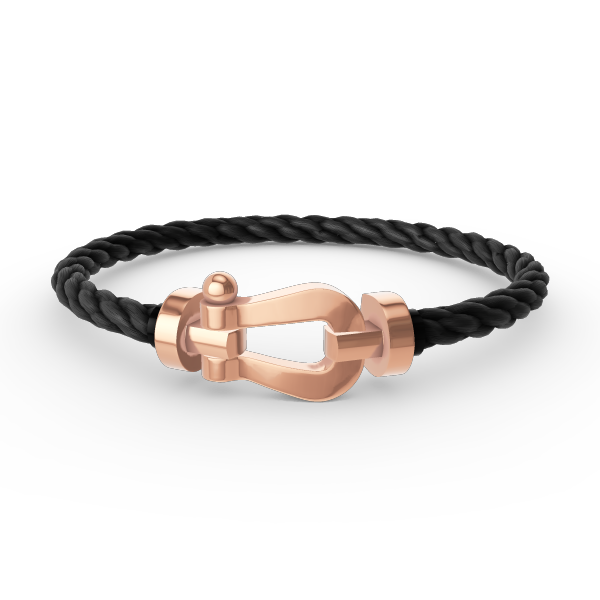 [⭐Glow]FORCE LARGE HORSESHOE NO DIAMOND BRACELET ROSE GOLD
