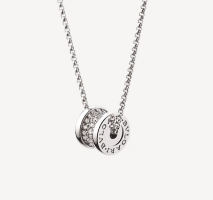 [⭐Glow]ZERO 1 SILVER DIAMOND NECKLACE