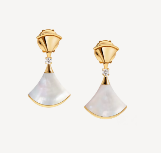 [⭐Glow]DREAM MOP 1 DIAMOND EARRINGS