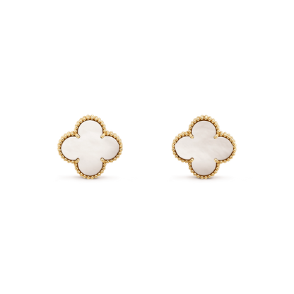 [⭐Glow]CLOVER MINI GOLD EARRINGS