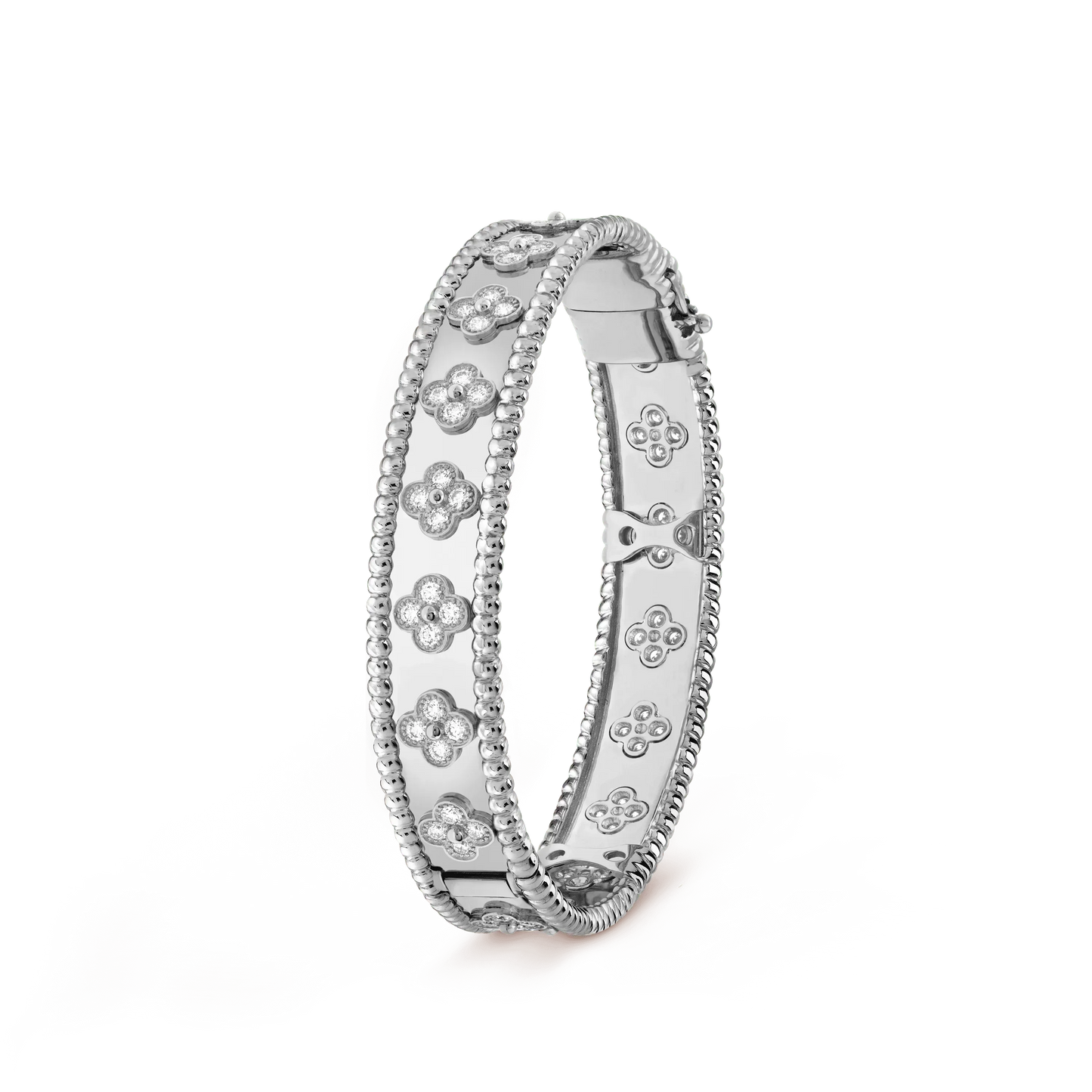 [⭐Glow]CLOVER BRACELET 8MM DIAMONDS