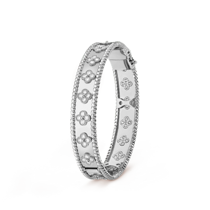 [⭐Glow]CLOVER BRACELET 8MM DIAMONDS