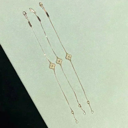 [⭐Glow]CLOVER SINGLE FLOWER BRACELET