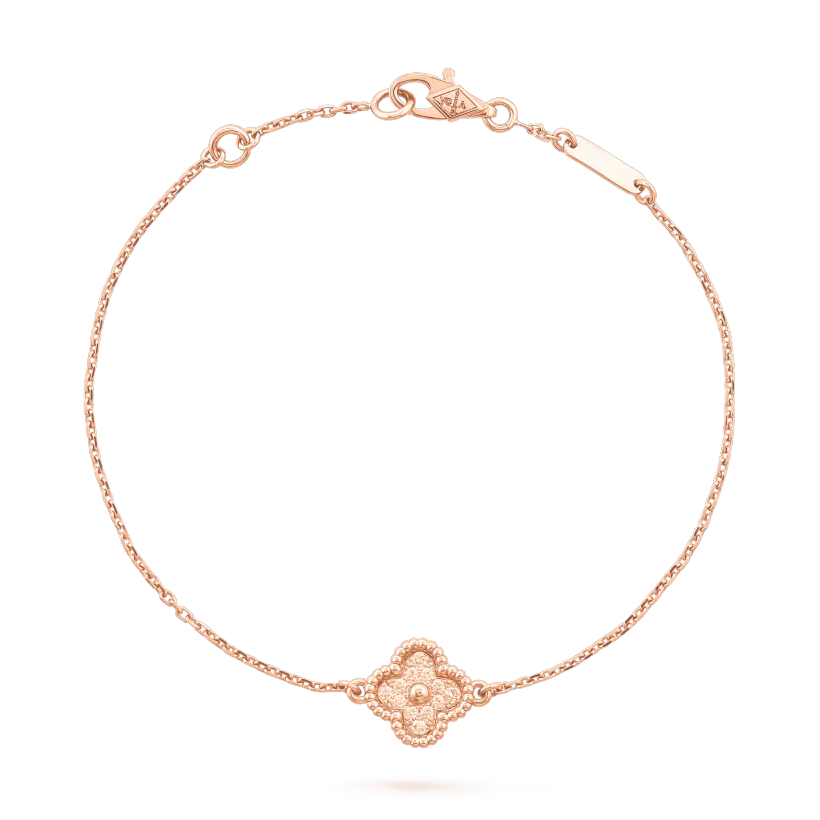 [⭐Glow]CLOVER SINGLE FLOWER BRACELET