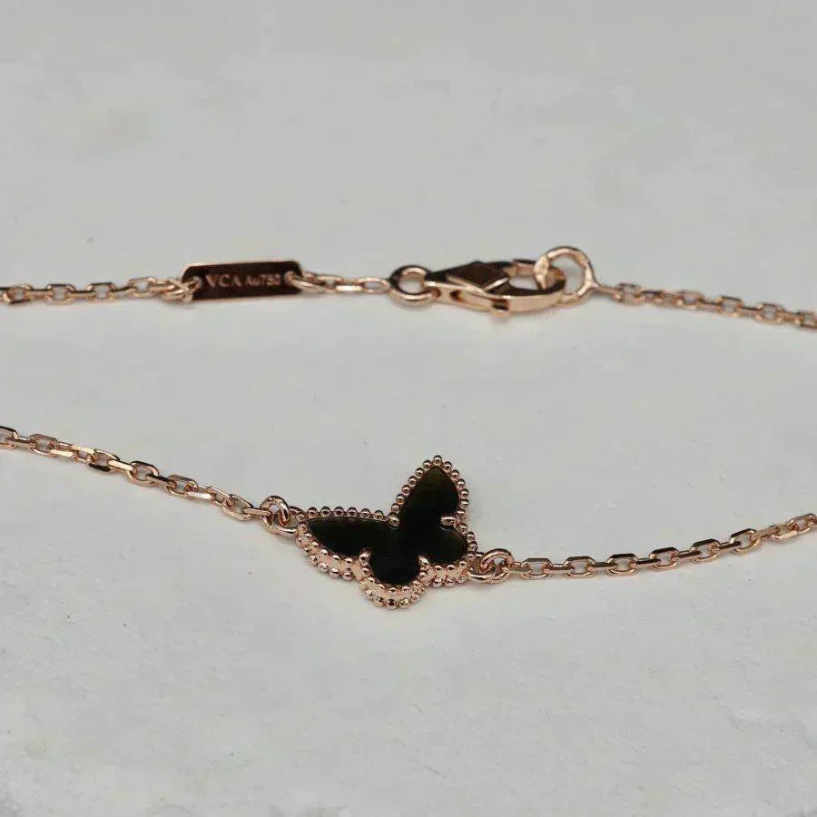 [⭐Glow]BUTTERFLY ONYX  BUTTERFLY BRACELET