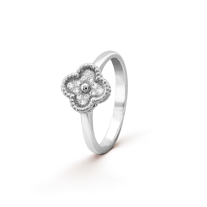 [⭐Glow]CLOVER DIAMOND RING