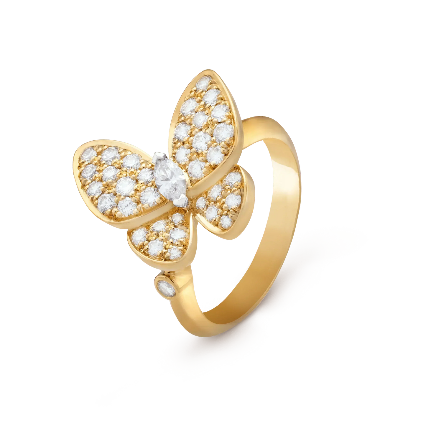 [⭐Glow]BUTTERFLY DIAMOND RING