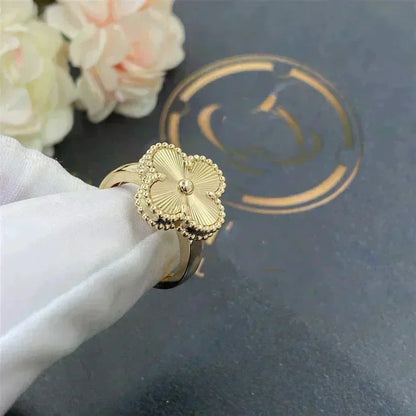 [⭐Glow]CLOVER GOLD RING