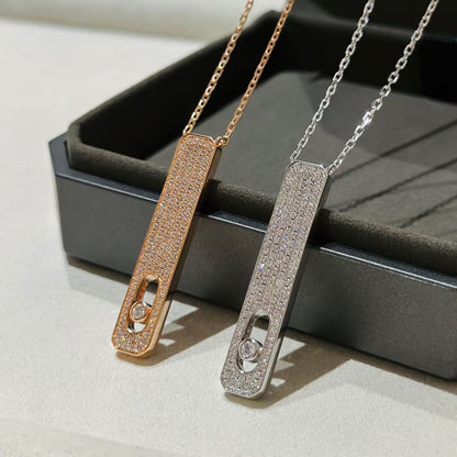 [⭐Glow]MY FIRST DIAMOND PAVED NECKLACE