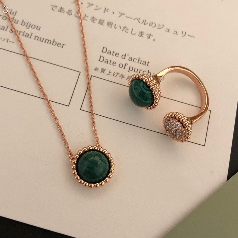 [⭐Glow]PERLEE COULEURS DIAMOND ROSE GOLD BETWEEN THE FINGER RING