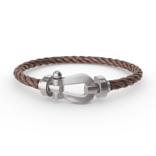 [⭐Glow]FORCE LARGE HORSESHOE NO DIAMOND BRACELET SILVER