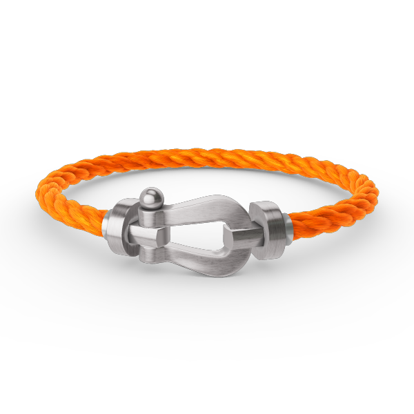 [⭐Glow]FORCE LARGE HORSESHOE NO DIAMOND BRACELET SILVER