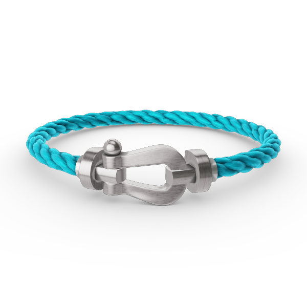 [⭐Glow]FORCE LARGE HORSESHOE NO DIAMOND BRACELET SILVER