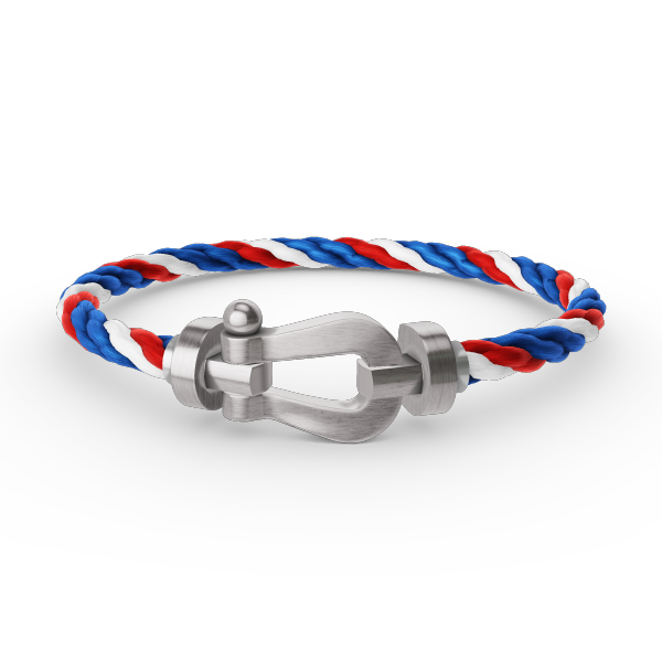 [⭐Glow]FORCE LARGE HORSESHOE NO DIAMOND BRACELET SILVER