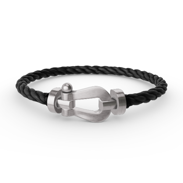 [⭐Glow]FORCE LARGE HORSESHOE NO DIAMOND BRACELET SILVER
