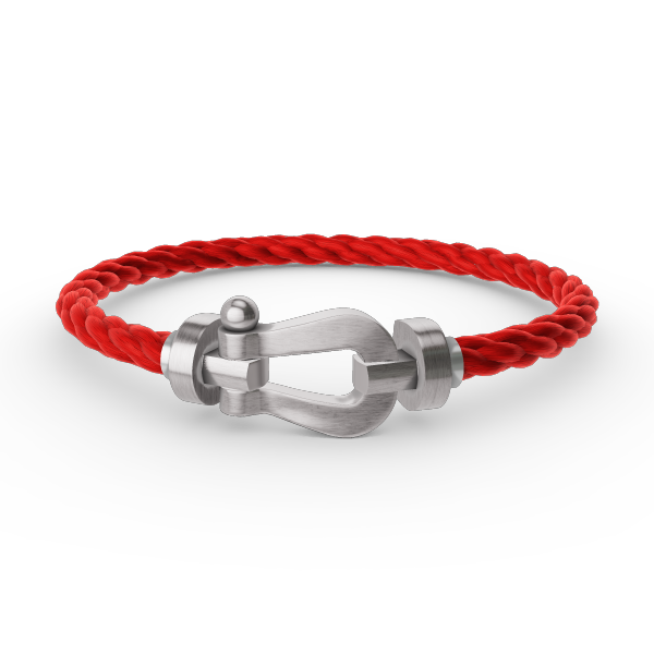 [⭐Glow]FORCE LARGE HORSESHOE NO DIAMOND BRACELET SILVER