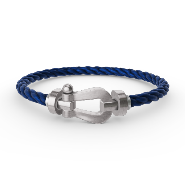 [⭐Glow]FORCE LARGE HORSESHOE NO DIAMOND BRACELET SILVER