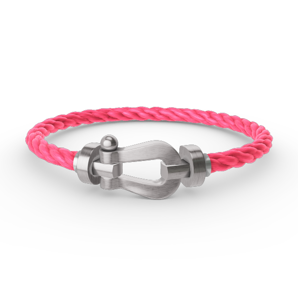 [⭐Glow]FORCE LARGE HORSESHOE NO DIAMOND BRACELET SILVER