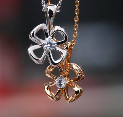 [⭐Glow]FIOREVER NECKLACE DIAMOND CENTER