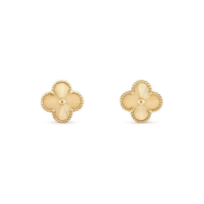 [⭐Glow]CLOVER MEDIUM 1 MOTIFS LASER EARRINGS