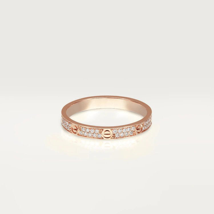 [⭐Glow]LOVE RING 2.65MM DIAMOND