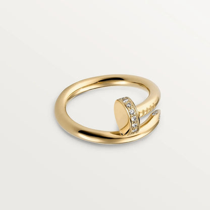 [⭐Glow]JUSTE RING 2.65MM GOLD DIAMOND