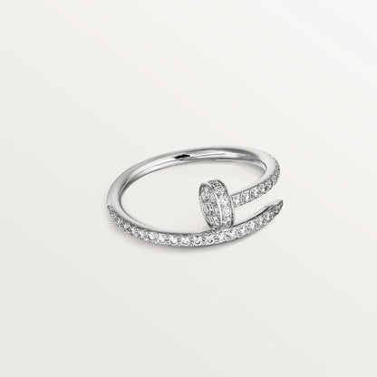 [⭐Glow]JUSTE RING 1.8MM SILVER DIAMONDS